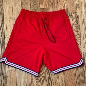 Zara Red Shorts